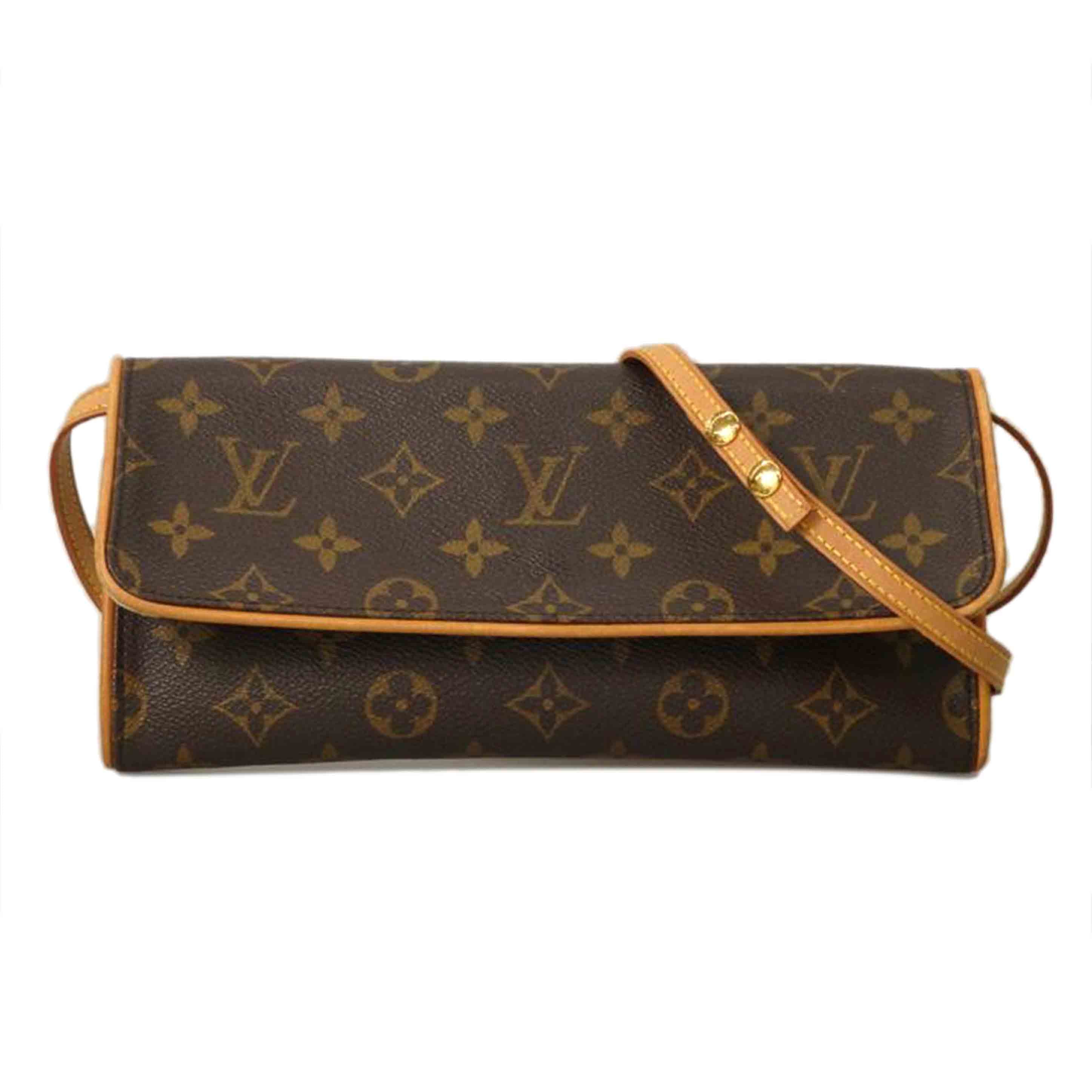 LOUIS　VUITTON ルイ・ヴィトン/ポシェット・ツインGM／モノグラム/M51852//ABランク/76