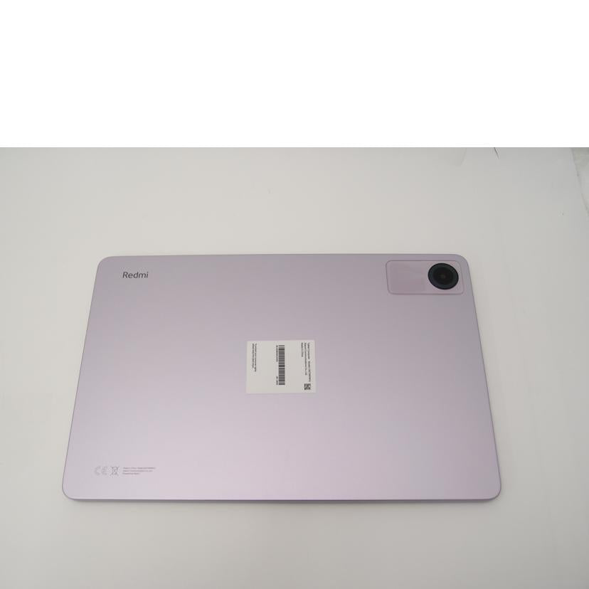 Xiaomi シャオミ/Redmi　Pad　SE　ラベンダーパープル/23073RPBFG//4928664RJ01636/Aランク/69