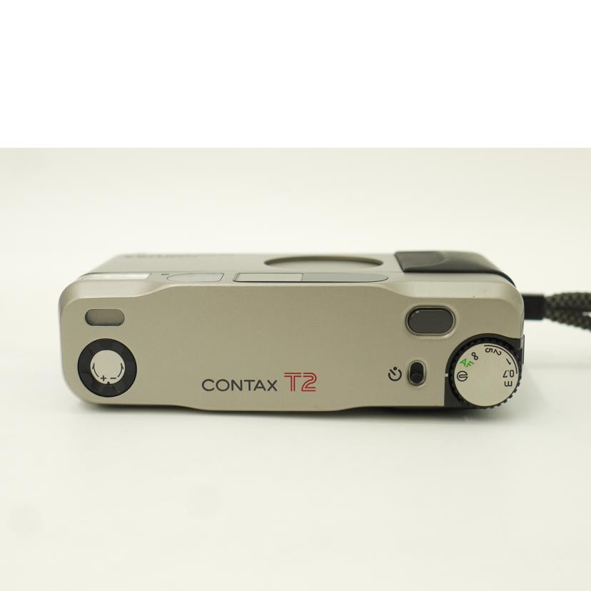 CONTAX コンタックス/コンパクトカメラ/T2 チタンシルバー//181883/ABランク/69