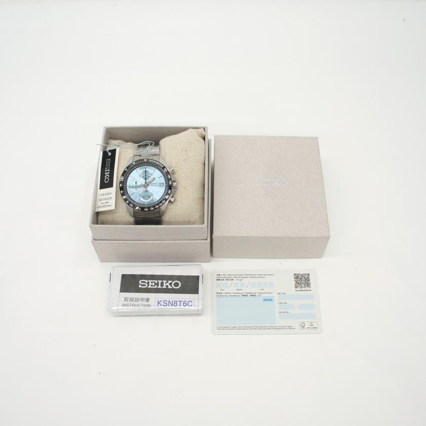 SEIKO セイコー/セイコーセレクション・アイスブルー/メンズ/クオーツ/SBTR029//290***/SAランク/76