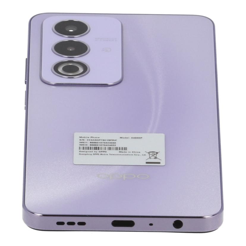 OPPO オッポ/OPPO　A3　5G　128GB/A402OP//ZXGA5HP7SCY9PRIF/Bランク/82