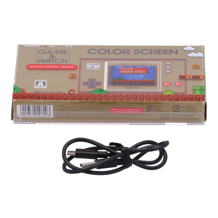 Nintendo 任天堂 ﾆﾝﾃﾝﾄﾞｰ /ゲーム＆ウォッチ／スーパーマリオブラザーズ/HXA-S-RAAAA//BAJ10002399958/ABランク/67