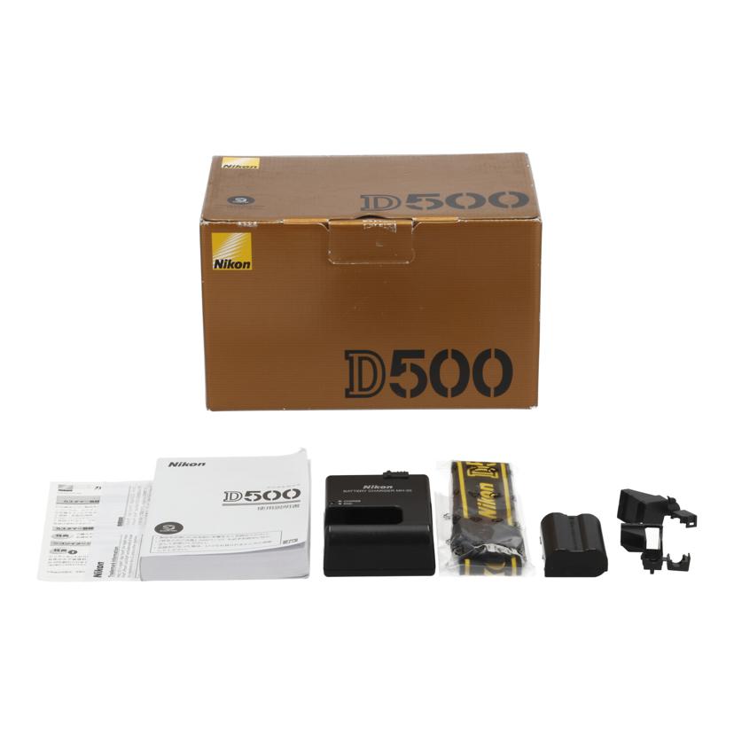 Nikon ニコン　/デジタル一眼ボディ/D500 ﾎﾞﾃﾞｨ//2002668/Bランク/78