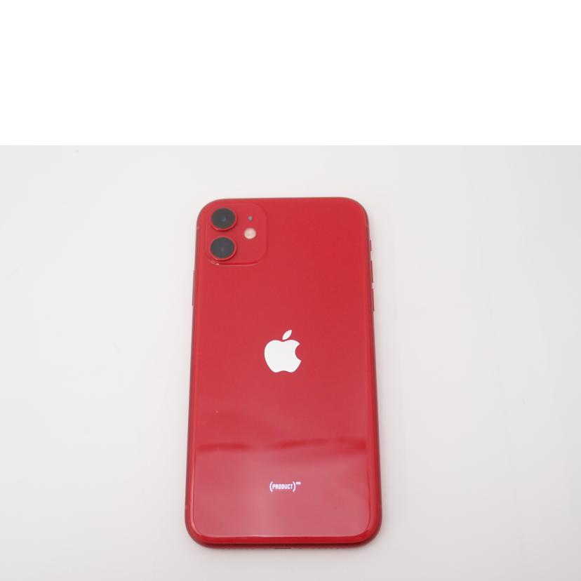 Apple アップル/iPhone　11　64GB　（PRODUCT）RED／SIMロック解除済み/MWLV2J/A//F4GCH7EGN737/Aランク/69