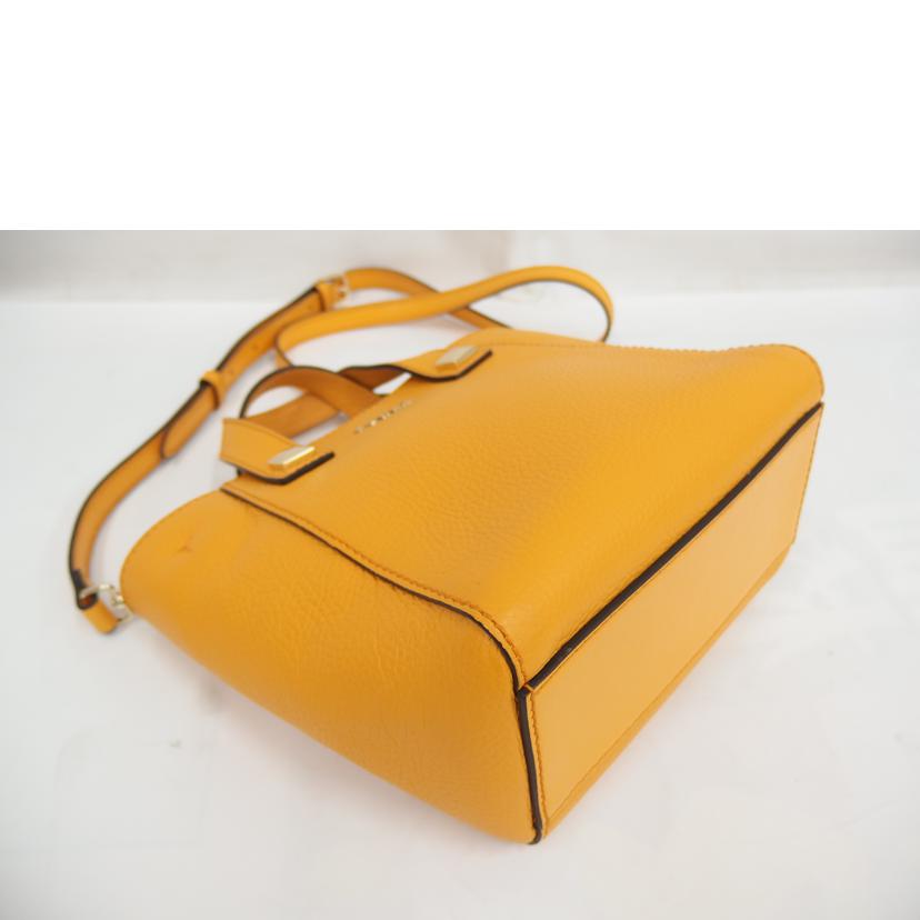 FURLA フルラ/FURLA　コンパクトミニトートバック／イエロー//ABランク/82