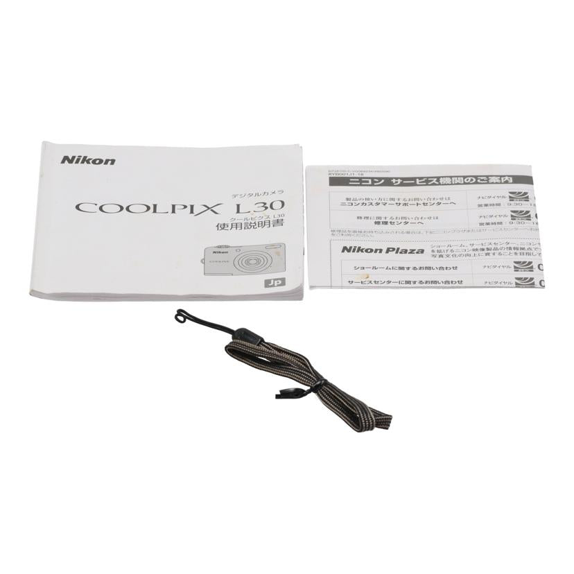 Nikon ニコン　/デジタルカメラ/COOLPIX L30//20030974/Bランク/82