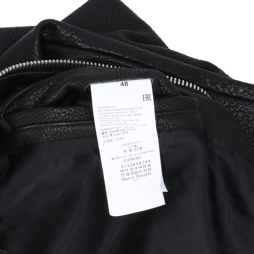 MARTIN　MARGIELA マルジェラ/2017AW／ラムレザーブルゾン/S50AM0899//ｻｲｽﾞ:48/Aランク/91