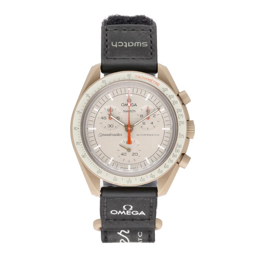 OMEGA×swatch OMEGA×SWATCH/MISSION　TO　JUPITER／クォーツ/S033C100//Bランク/78