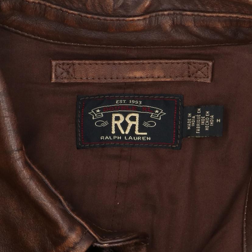 RALPH　LAUREN ラルフローレン/RRL　LIMITED　EDITION　レザーカーコート/782795185001//ｻｲｽﾞ:M/Aランク/91