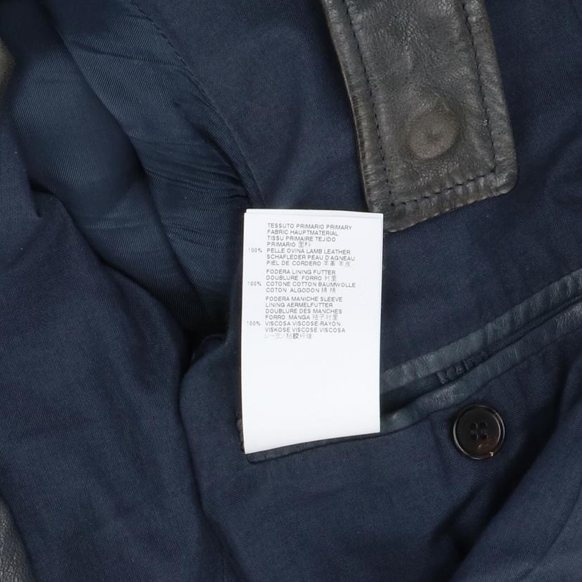 MARTIN　MARGIELA マルジェラ/14SS　ハの字ライダース/S50AM0201//ｻｲｽﾞ:46/ABランク/91