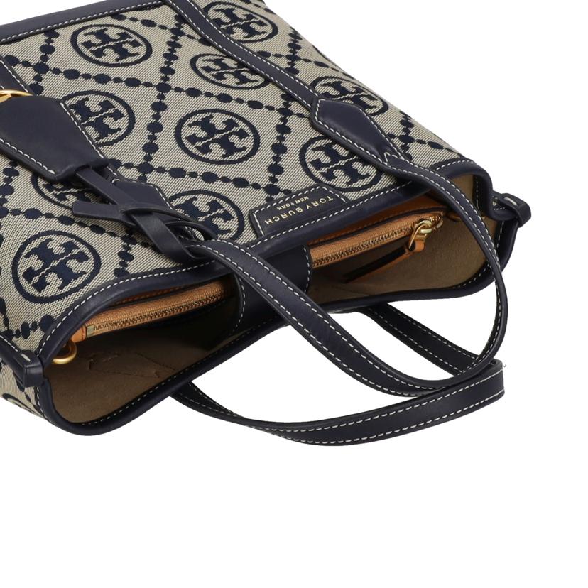 TORY　BURCH トリーバーチ/モノグラム　スモールトリプルコンパートメント　トートバッグ//ABランク/24