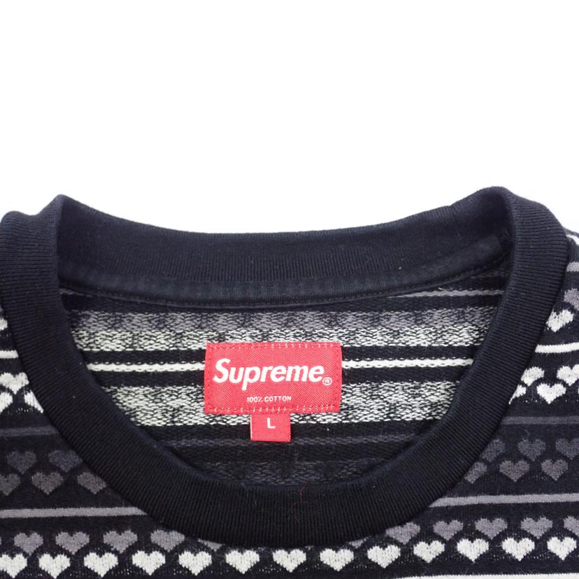 Supreme　 シュプリーム/★Supreme　2022春夏Hesrts　Jaequard　S／S　Top　半袖Tシャツ//L/Bランク/62