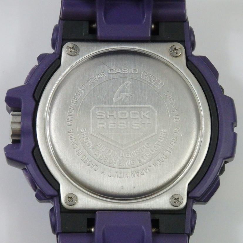 CASIO カシオ/G－SHOCK アナデジ/エヴァ初号機カラー/GAC-110-6AJF//Aランク/25