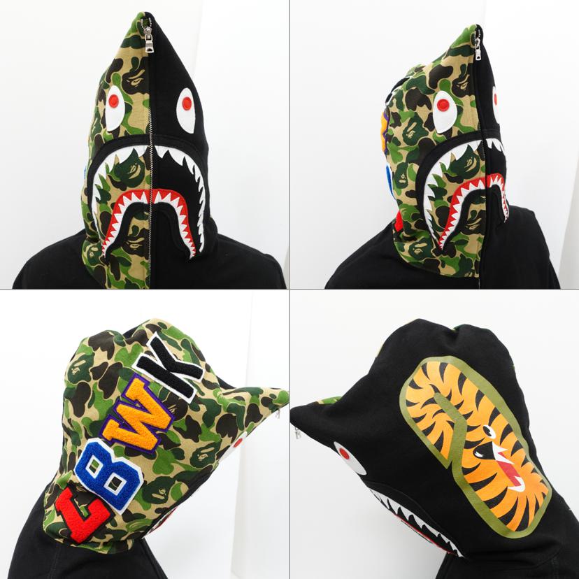 A BATHING APE アベイシングエイプ/シャークフルジップパーカー/001ZPK731911C//ABランク/88