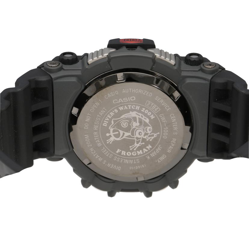 CASIO カシオ/G－SHOCK／フロッグマン／電波ソーラー/GWF-1000-1JF//201*****/SAランク/78