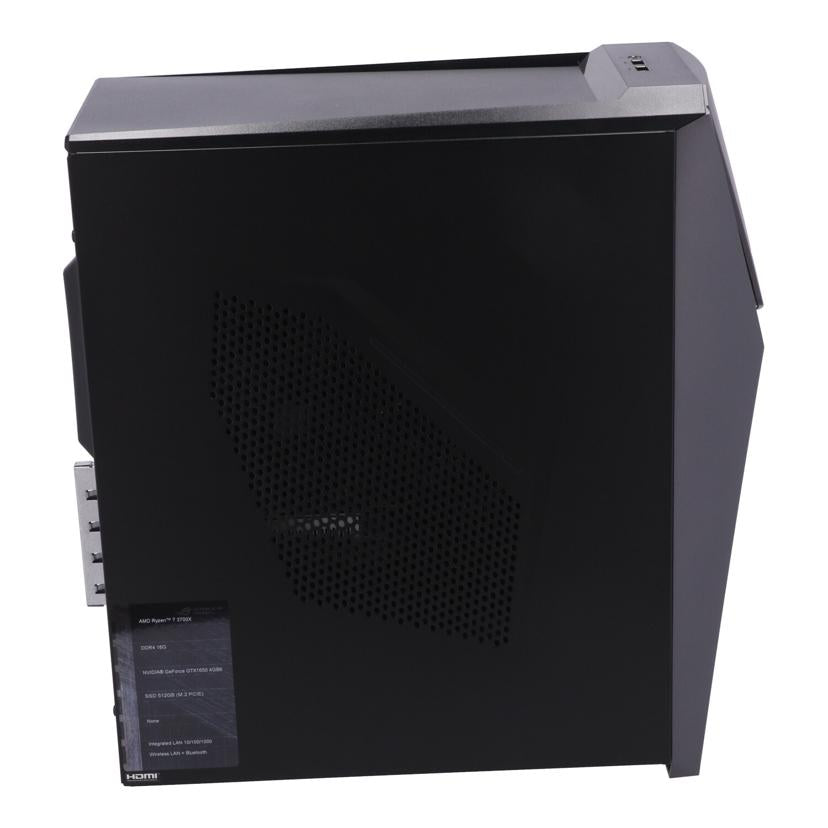 ASUS エイスース　/Win11ゲーミングPC／ROG　Strix　G10DK/G10DK-R7G1650W11K//NAPECG004354420/Bランク/41