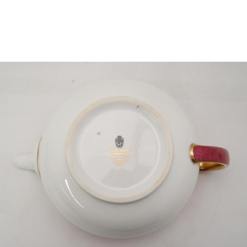 WEDGWOOD ウェッジウッド/ウェッジウッド　ULANDER　ティーポット、クリーマー、シュガーポット3点セット//Aランク/69