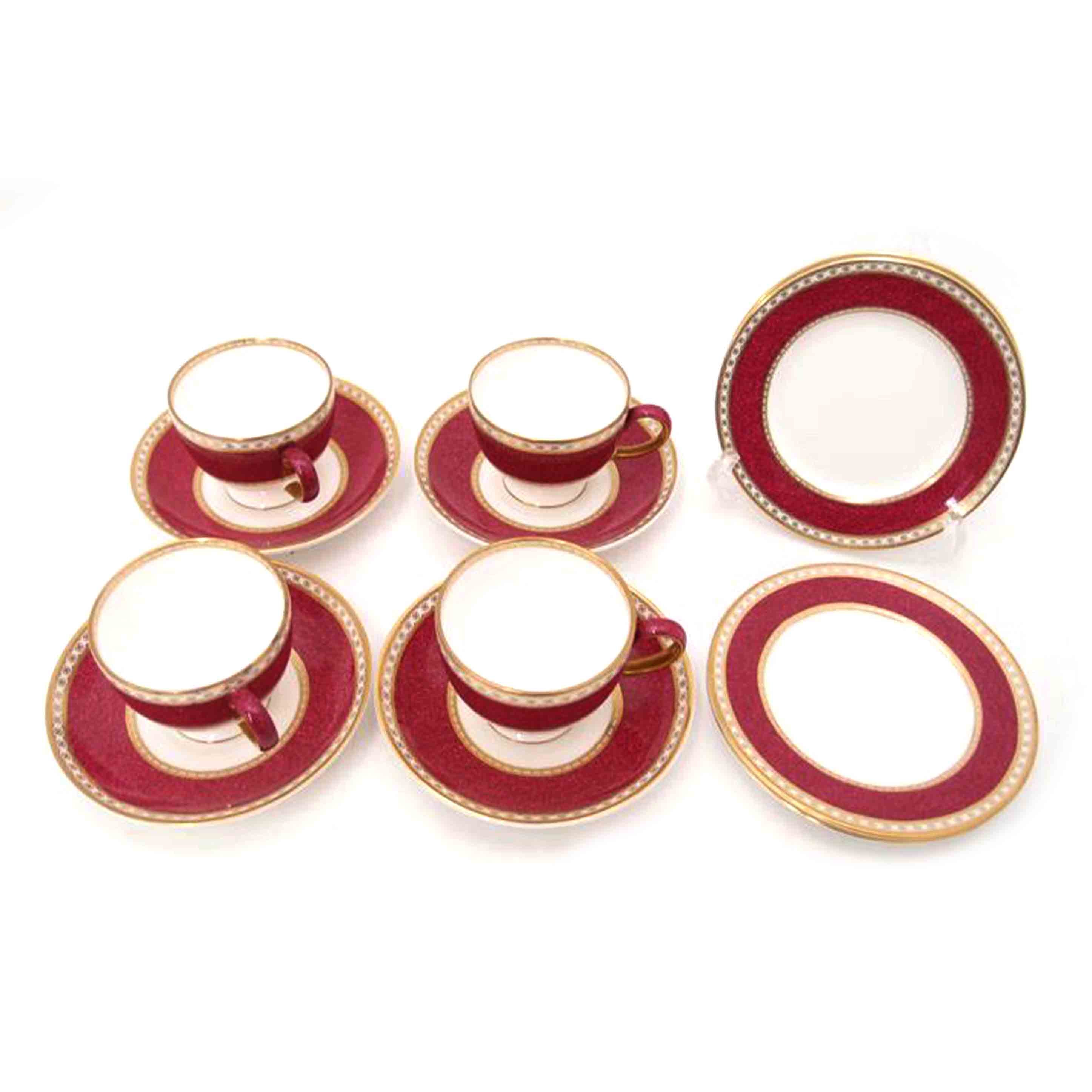 WEDGWOOD ウェッジウッド/ウェッジウッド　ULANDER　カップ＆ソーサー＋プレート　4客セット//ABランク/69