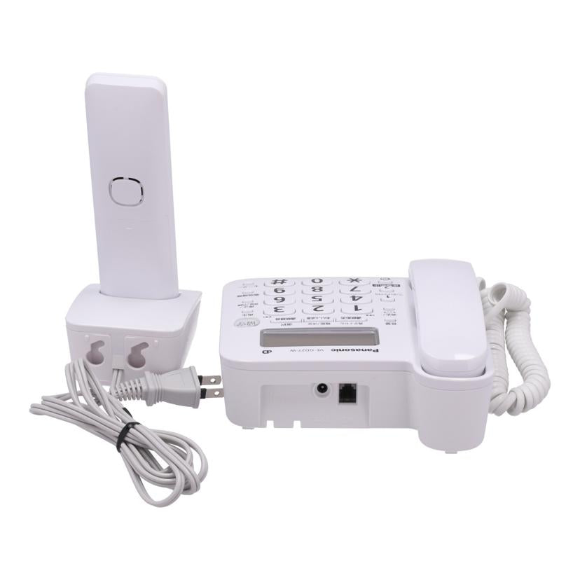 Panasonic パナソニック　/コードレス電話機／RU・RU・RU/VE-GD27DL//5EBFA097394/Bランク/65