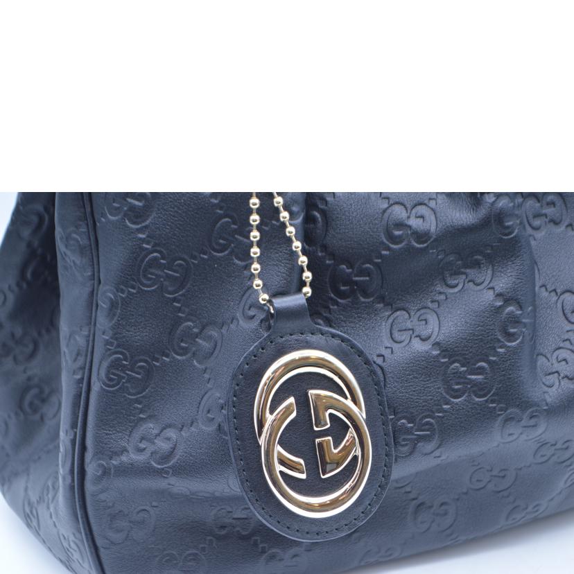 GUCCI グッチ/グッチシマスーキーレザーハンド／ノワール/211944//527***/Aランク/89