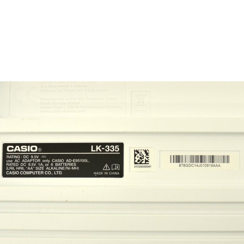 CASIO カシオ/電子キーボード/LK-335//ABランク/75
