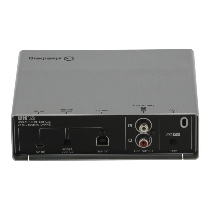 Steinberg スタインバーグ　/USBオーディオインターフェース/UR12//YEYK01597/Bランク/82
