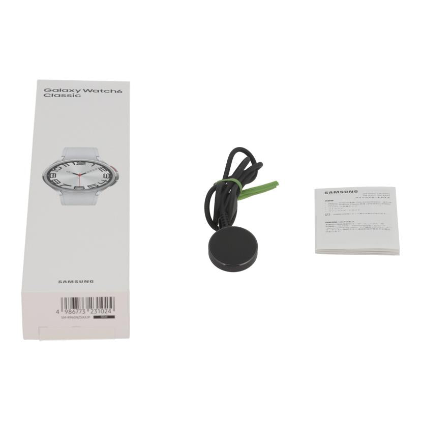SAMSUNG　 サムスン　/スマートウォッチ／Galaxy　Watch6　Classic　47mm/SM-R960NZSAXJP//RFAWA0BSMKK/ABランク/84