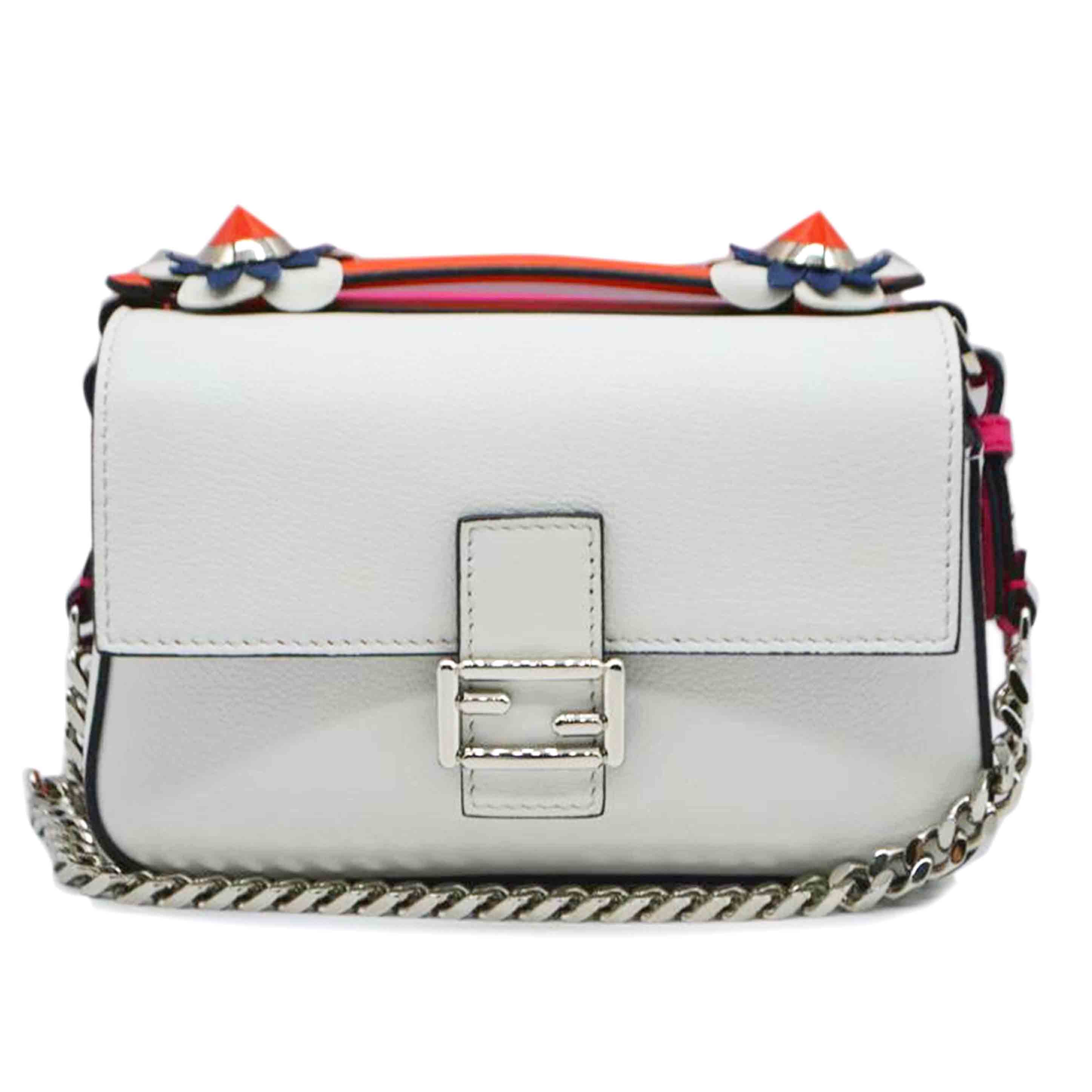 FENDI フェンディ/ダブルマイクロフラワーバケットハンド/8M0371//7R8*********/Aランク/89