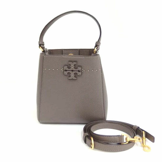 TORY　BURCH トリーバーチ/TORY　BURCH　マックグロースモールバケットBAG／グレージュ//ABランク/82