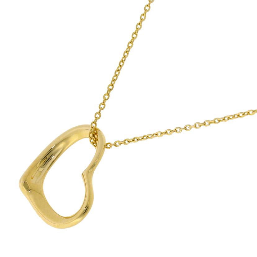 Tiffany ティファニー/K18オープンハートネックレス//Aランク/91