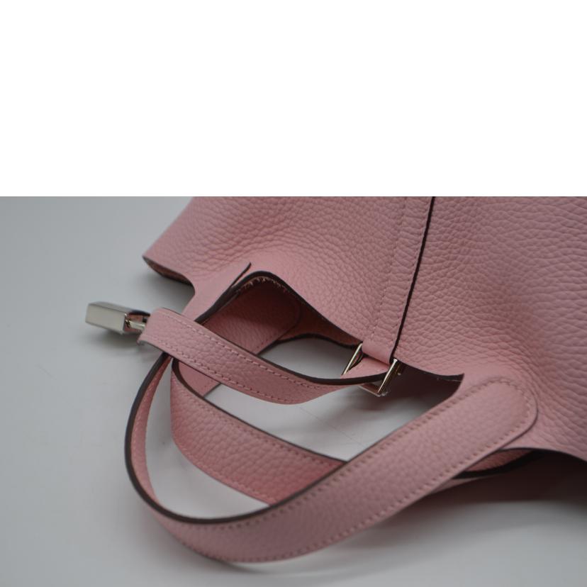 HERMES エルメス/ピコタンロックPM18／トリヨンクレマンス／ローズサクラ/056289CK//B A********/Sランク/89