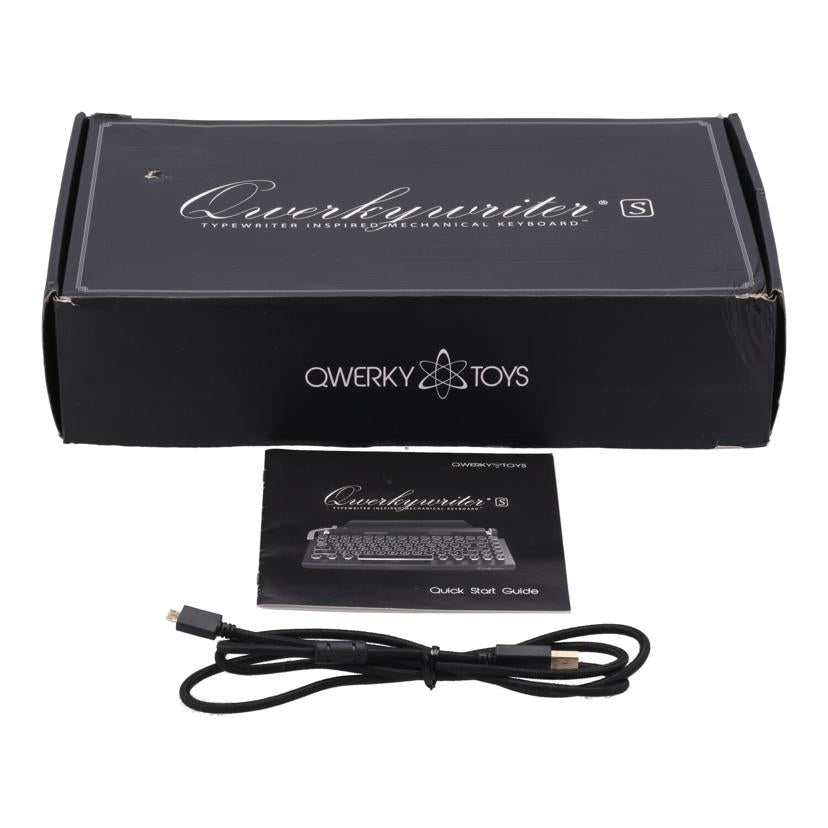 QwerkyToys クオーキートイズ/タイプライターキーボード/Qwerkywriter S//QK20030588/ABランク/85