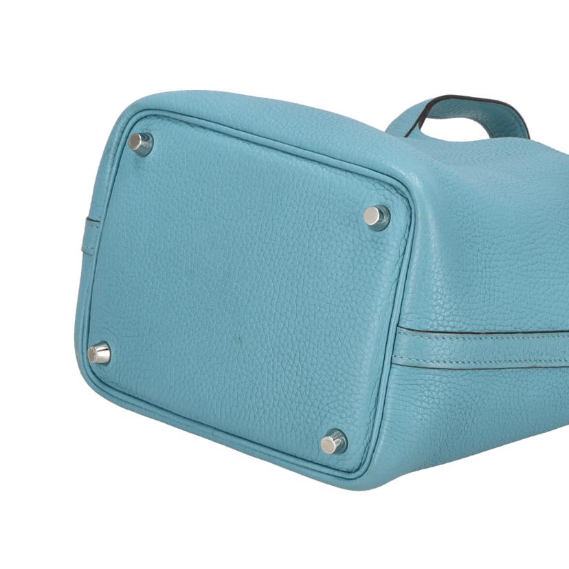 HERMES エルメス/ピコタンロック／トリヨンクレマンス／ブルーサンシール/X刻印//X C********/Aランク/24