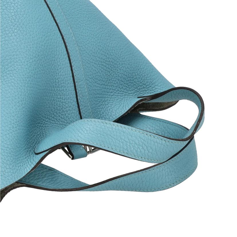 HERMES エルメス/ピコタンロック／トリヨンクレマンス／ブルーサンシール/X刻印//X C********/Aランク/24