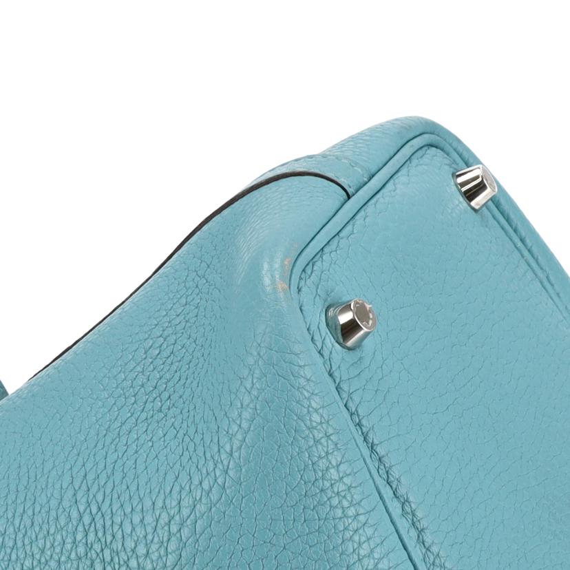 HERMES エルメス/ピコタンロック／トリヨンクレマンス／ブルーサンシール/X刻印//X C********/Aランク/24