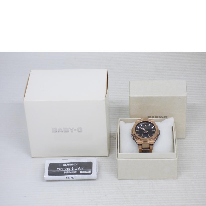 CASIO カシオ/Baby－G／G－MS／電波ソーラー/MSG-W200CG//003*****/Bランク/64