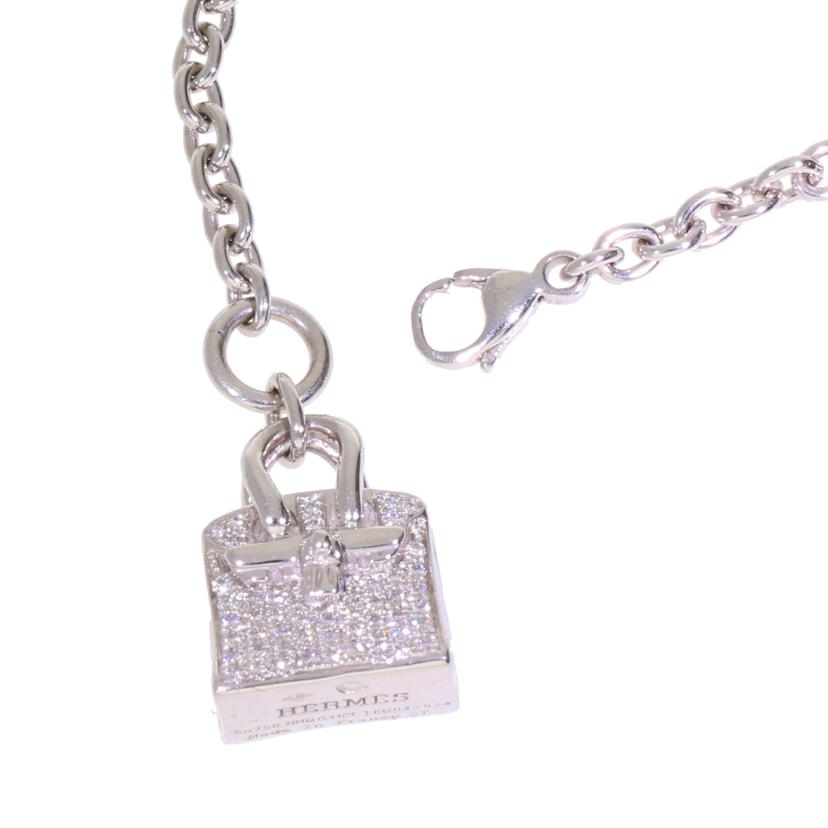 HERMES エルメス/750アミュレットバーキンダイヤブレスレット//Aランク/84