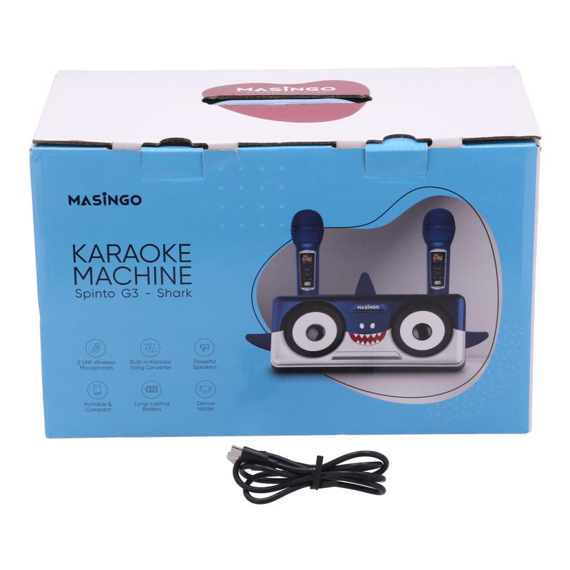 MASINGO マシンゴ/カラオケセット/Spinto G3 Shark//91222/Bランク/62