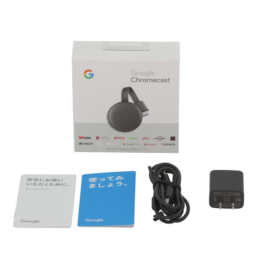 Google グーグル/Chromecast　　第三世代/GA00439-JP //1323adqvg2h/Bランク/82