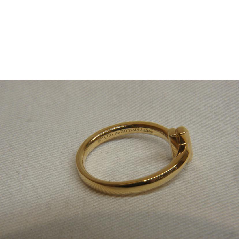 TIFFANY＆CO ティファニーアンドコー/750Tワンダイヤリング0．08ct//Aランク/92