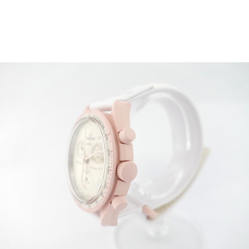 OMEGA×swatch オメガ×スウォッチ/MISSION TO VENUS/クロノグラフ/クォーツ/SO33P100//Bランク/88