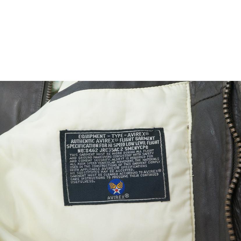 AVIREX　 アヴィレックス/AVIREX　A－2　フラウトジャケット　BR//Cランク/78