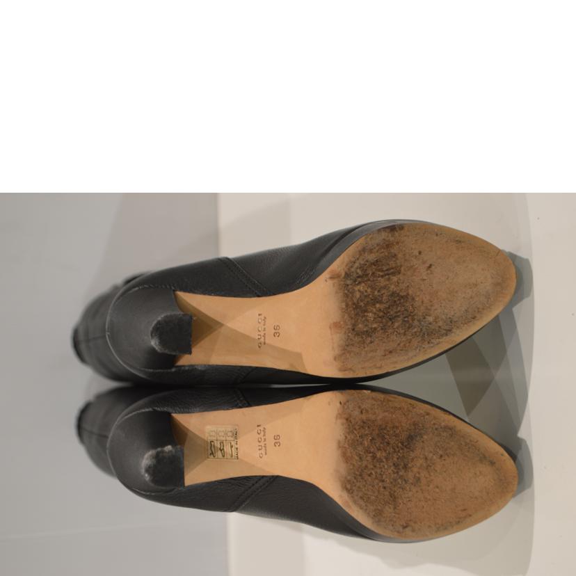 GUCCI グッチ/グッチタッセルロングレザーブーツ/23．0cm（36）/269734//ABランク/89