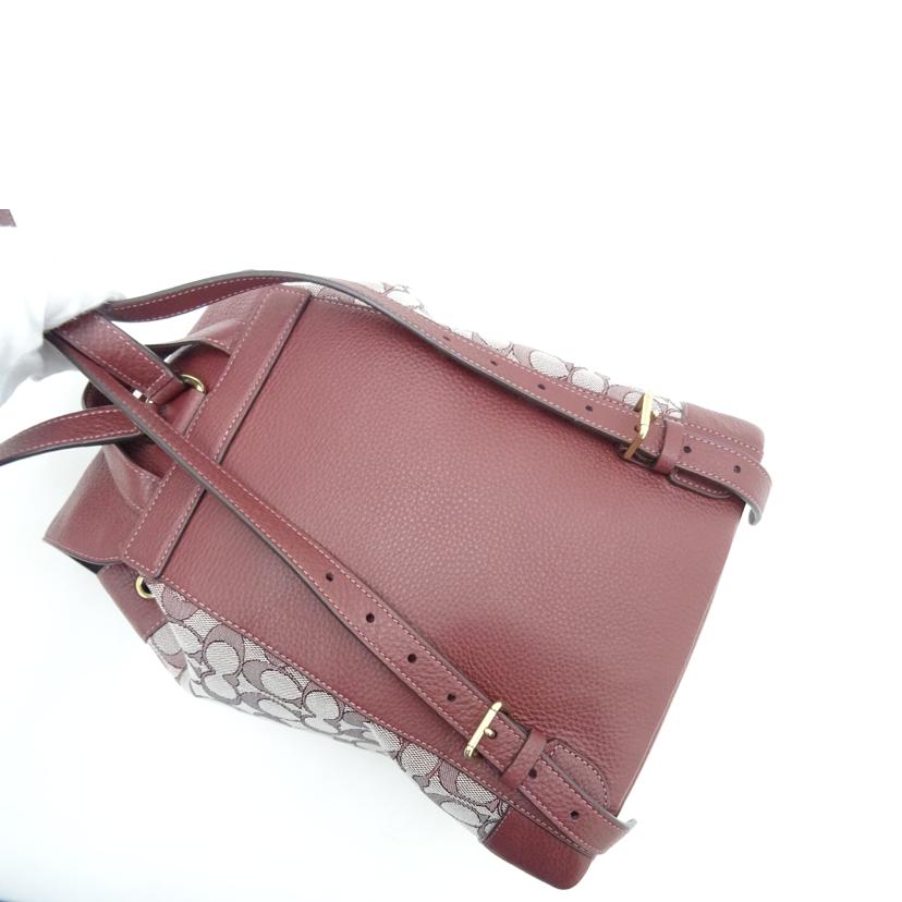 COACH コーチ/デンプシードローストリングバックパック／ボルドー/CE601//H22**/Aランク/69
