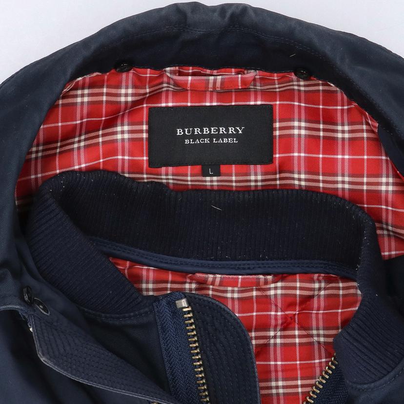 BURBERRY　BLACK　LABEL バーバリー/キルティングボンバージャケット／内部チェック//Bランク/42