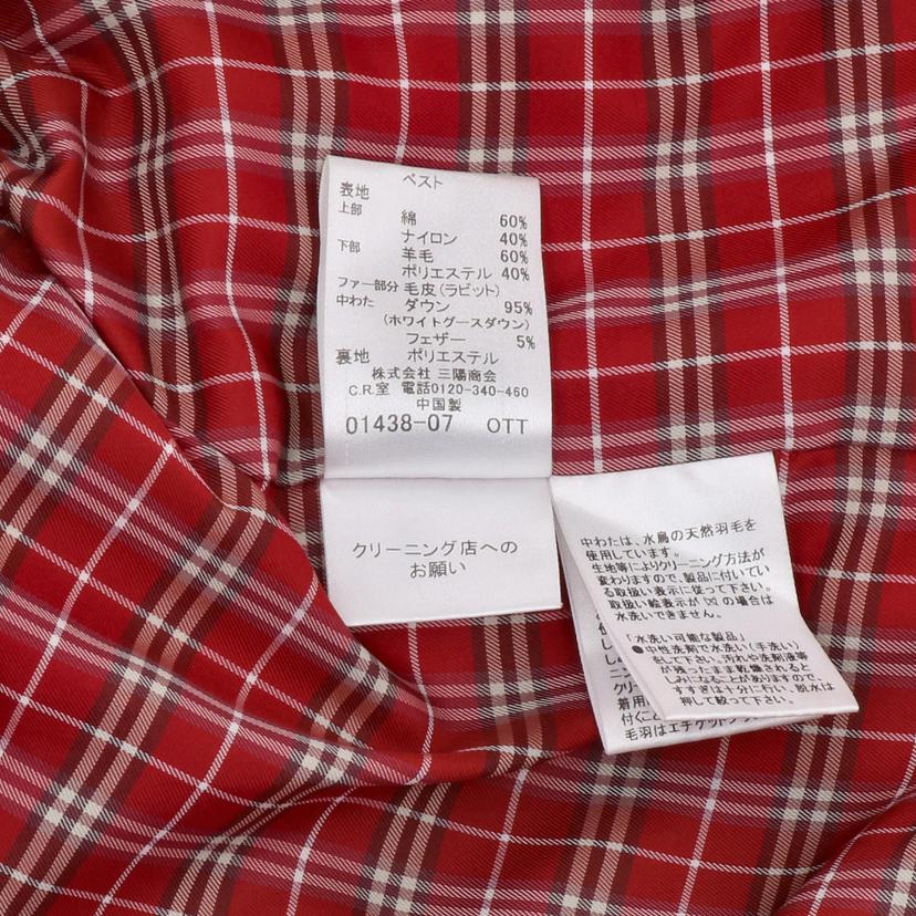 BURBERRY　BLACK　LABEL バーバリー/キルティングボンバージャケット／内部チェック//Bランク/42