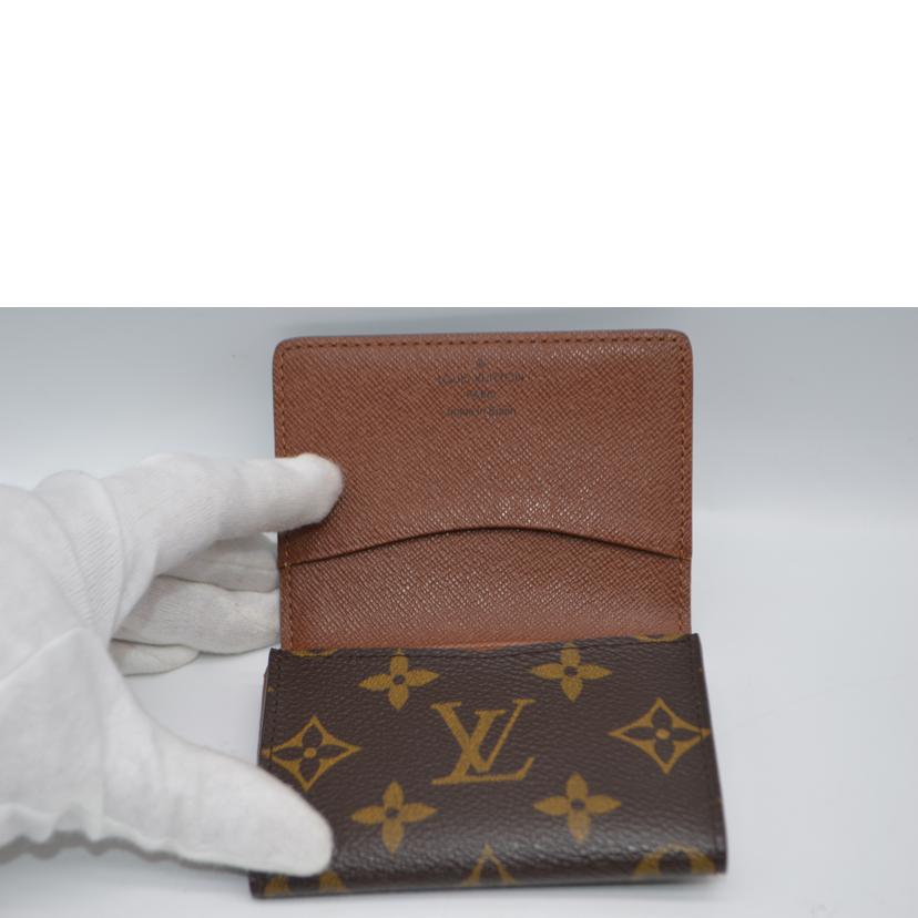 LOUIS VUITTON ルイヴィトン/アンヴェロップ・カルト・ドゥ・ヴィジット／モノグラム/M63801//CA0***/ABランク/89