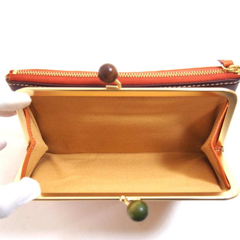 zucchero　filato ズッケロフィラート/zucchero　filato　ガマ口レザー長財布/58009//-/Sランク/71