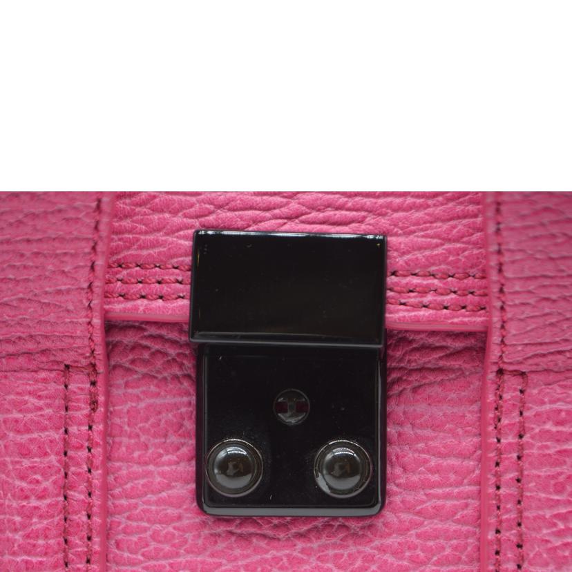 3．1phillip　lim 3.1フィリップリム/パシュリミニサッチェル2wayレザーハンド／ピンク/AF12-0226SKC//ABランク/89