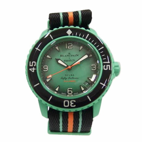 swatch スウォッチ/インディアンオーシャン／BLANCPAIN／オートマチック/S035I100//Aランク/82
